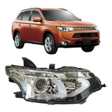 Farol Mitsubishi Outlander 2014 2015 Elétrico C/projetor