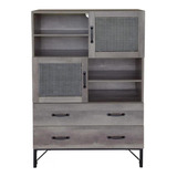 Mueble Hogar Living Furia Gris Deluxe