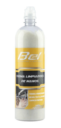 Crema Desengrasante De Manos Bel 1lt Botella Con Tapa Sport