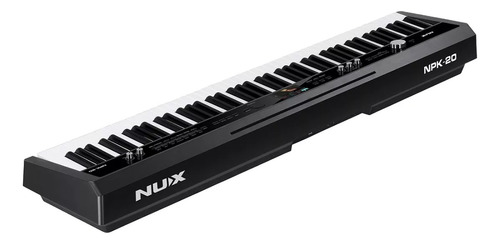 Piano Digital Eléctrico Nux Npk-20 88 Teclas Acción Martillo
