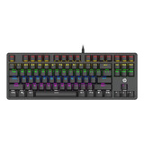 Teclado Gamer Hp Mecânico Tkl Usb Led Rgb Gk200