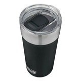 Vaso Termico Acero Inoxidable Coleman Brew 600ml + Abre Lata Color Negro