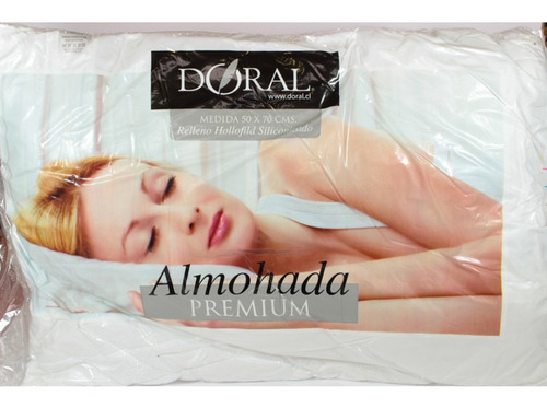 Almohadas Premium 50x70 Blanca Zarzartex