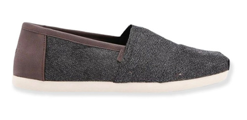 Toms Charcoal Herringbone 27cm. Originales Y Nuevos Hombre