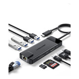 Adaptador Multipuerto Lemorele Usb C Hub 10 En 1 Usb C Dongl