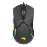 Mouse Gamer Top Barato Marvo M359 3200dpi 7 Botões Rgb Preto