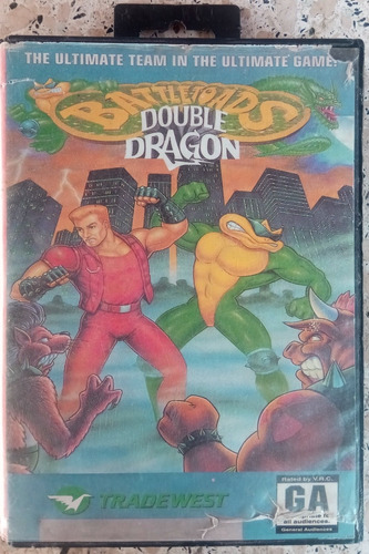 Battletoads Double Dragons Cartucho Sega