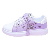 Zapatos Casuales De Lona Sanrio Kuromi Para Niñas