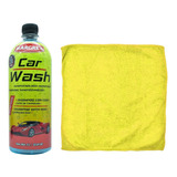  Shampoo Car Wash Margrey 1 L Y Toalla Microfibra Amarilla