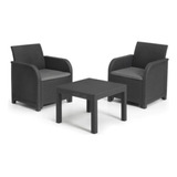 Juego De Sillones Y Mesa Jardín, Nuevo Caja Cerrada, Oferta