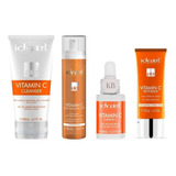 Idraet Promo Vitamina C Gel Limpieza Facial + Serum + Crema