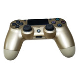 Controle Original Dourado Do Playstation 4 Com Defeito! Leia