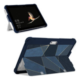 Funda Para Microsoft Surface Go 2 2020 Diseno Marmol Oscuro