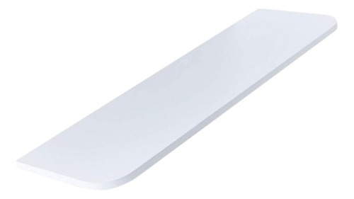 Prateleira Mdf Branco Arredondada 15 Mm 170x40 Sem Suporte