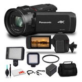 Panasonic Hc-vx1 4k Hd Videocámara (hc-vx1k) - Paquete - C.