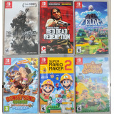 6 Juegos De Nintendo Switch En Formato Físico