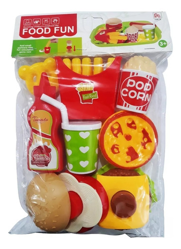 Cozinha Brinquedo Infantil Lanche / Hamburguer Refrigerante