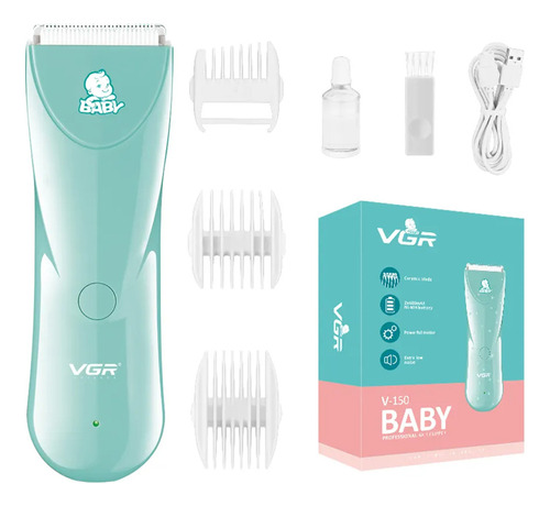 Máquina De Cortar Pelo Para Niños Bebés Vgr V-150 Cerámica