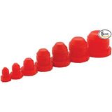 Allstar All50810 Plástico Rojo Montaje Plug Kit Para -3an A 