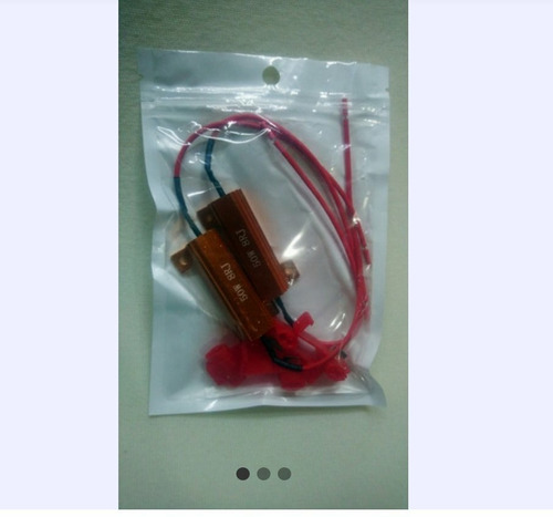 Resistencia Can Bus Kit Led  No Error 50w 6homs P/nuevo 