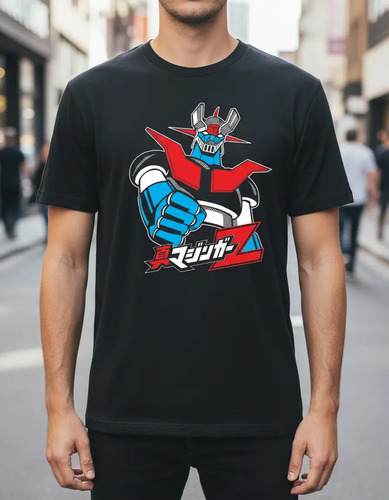 Playera Euro Cotton Animé Mazinger Z Hombre Adulto | Meses sin interés