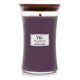 Woodwick Vela Grande De Reloj De Arena, Amatista Y Ambar, 21