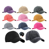 12 Gorras Visera Liso Vintage Gastadas A Elegir Por Mayor