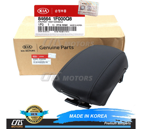 Genuine Center Armrest Black For 2005-2010 Kia Sportage  Ddf