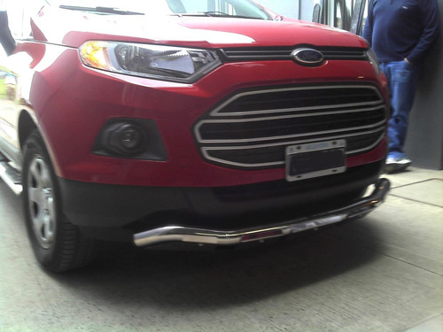 Defensa Baja Ford Ecosport Kinetic Acero Inox C/cubrecarter