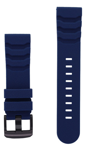 Correa Compatible Con Luminox 24mm Azul Naranja Negro