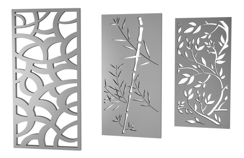 Chapa Decorativa, Panel Perforado Nº 14 (2mm) - 50 X 100 Cm