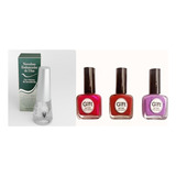 Quimica Alemana + 3 Esmaltes  Profesionales Gift 