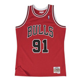 Camiseta Mitchell Y Ness Dennis Rodman Chicago Bulls 97