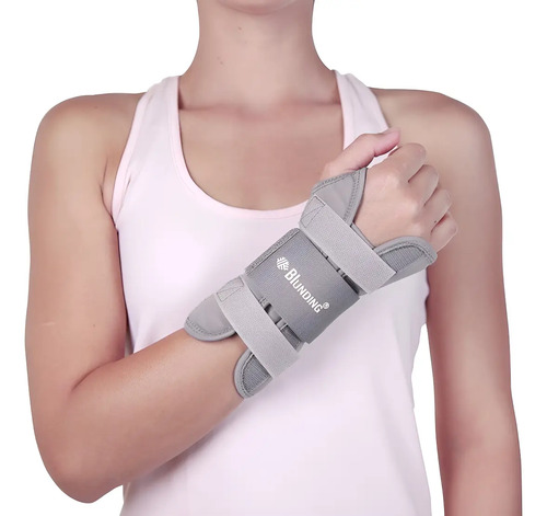 Muñequera Ortopédica Con Ferula De Aluminio Marca Blunding
