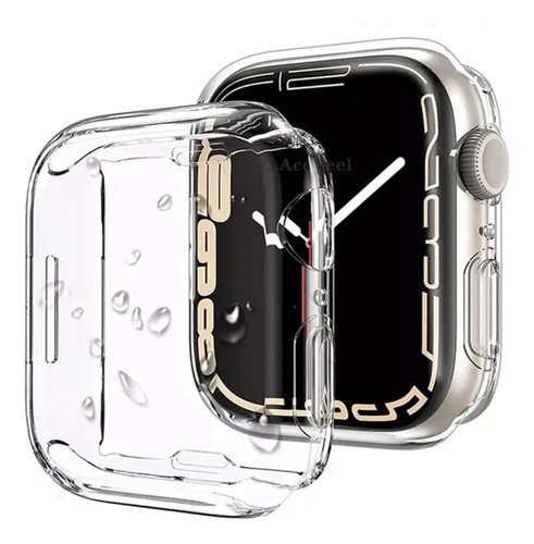 Protector Para Apple Watch Gel Transparente Resistente 42mm