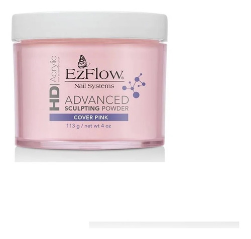 Polimero Cover Pink Hd Powder Ezflow X113 Gr