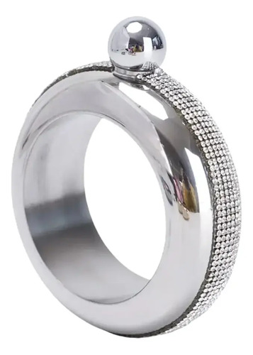Pulsera De Rhinestones Para Vino Y Licor Botella Elegante