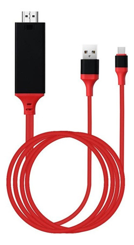 Cable Convertidor Usb Tipo C A Hdmi Tv Pantalla Envío Gratis