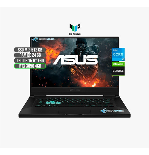 Asus Tuf Intel Core I5 11300h Ssd 512gb Ram 24gb Rtx 3050