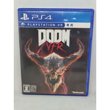 Doom Vfr Playstation 4 Ps4 Ps5 Psvr Edición Japonesa Rara