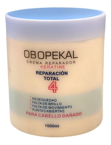 Obopekal® Crema Reparacion Profunda Total 4 1000ml Capilar