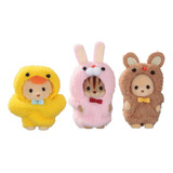 Calico Critters Baby Trio Mascots