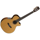 Guitarra Criolla Clasica Cort Cec7 Natural C/ Corte Y Eq Prm