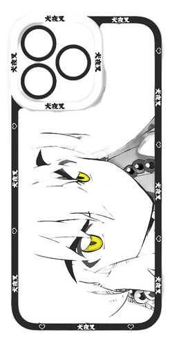 Funda Blanda Anime Inuyasha Para iPhone 14 Pro Max 13 12 11