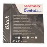 Goma Dique Sanctuary Odontologia Negra 6x6