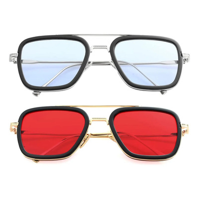 Lentes De Sol Spider Man Mismo Color + Dorado/rojo Oceano...