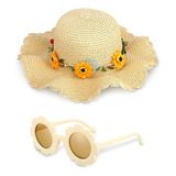 Juego De 2 Sombreros De Paja De Verano Para Niñas