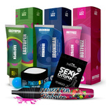 Kit Sexy Shop Gel Auxilia Na Ereçao Excitante Unissex 11un 