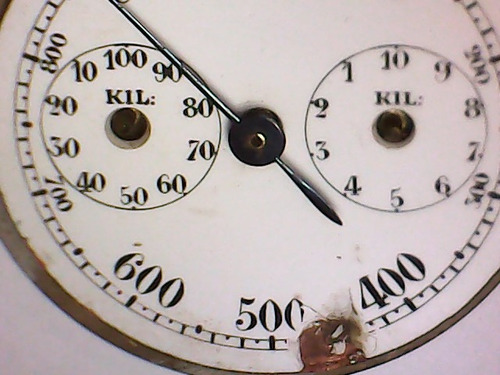 Repuesto Antiguo Reloj Bolsillo Cuenta Metros.tipo Podómetro
