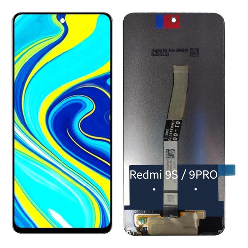 Tela Frontal Touch Display Para Redmi Note 9s / Note 9 Pro